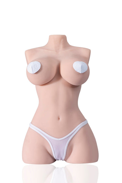 US Stock - TPE Half Body Cheap Sex Doll Torso With Big Breast For Adult Man