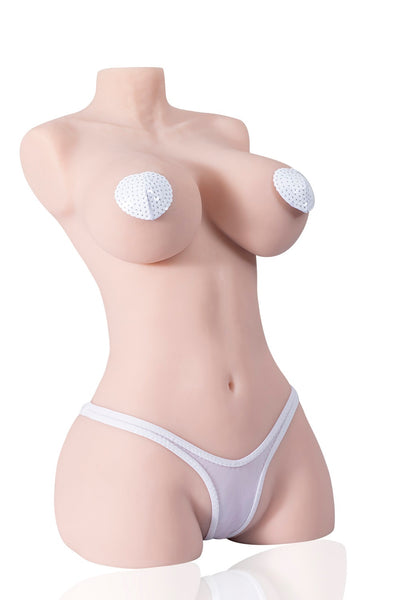 US Stock - TPE Half Body Cheap Sex Doll Torso With Big Breast For Adult Man