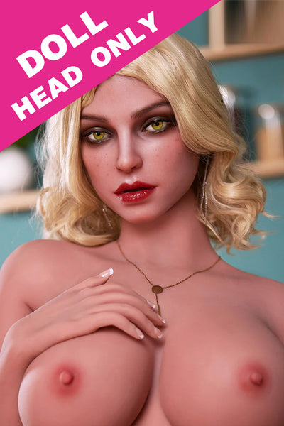 #M3 Oral Sex Head Silicone Mature Sex Doll Head Only