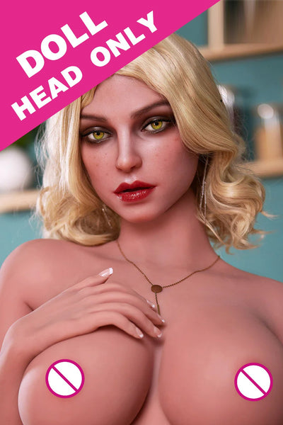 #M3 Oral Sex Head Silicone Mature Sex Doll Head Only