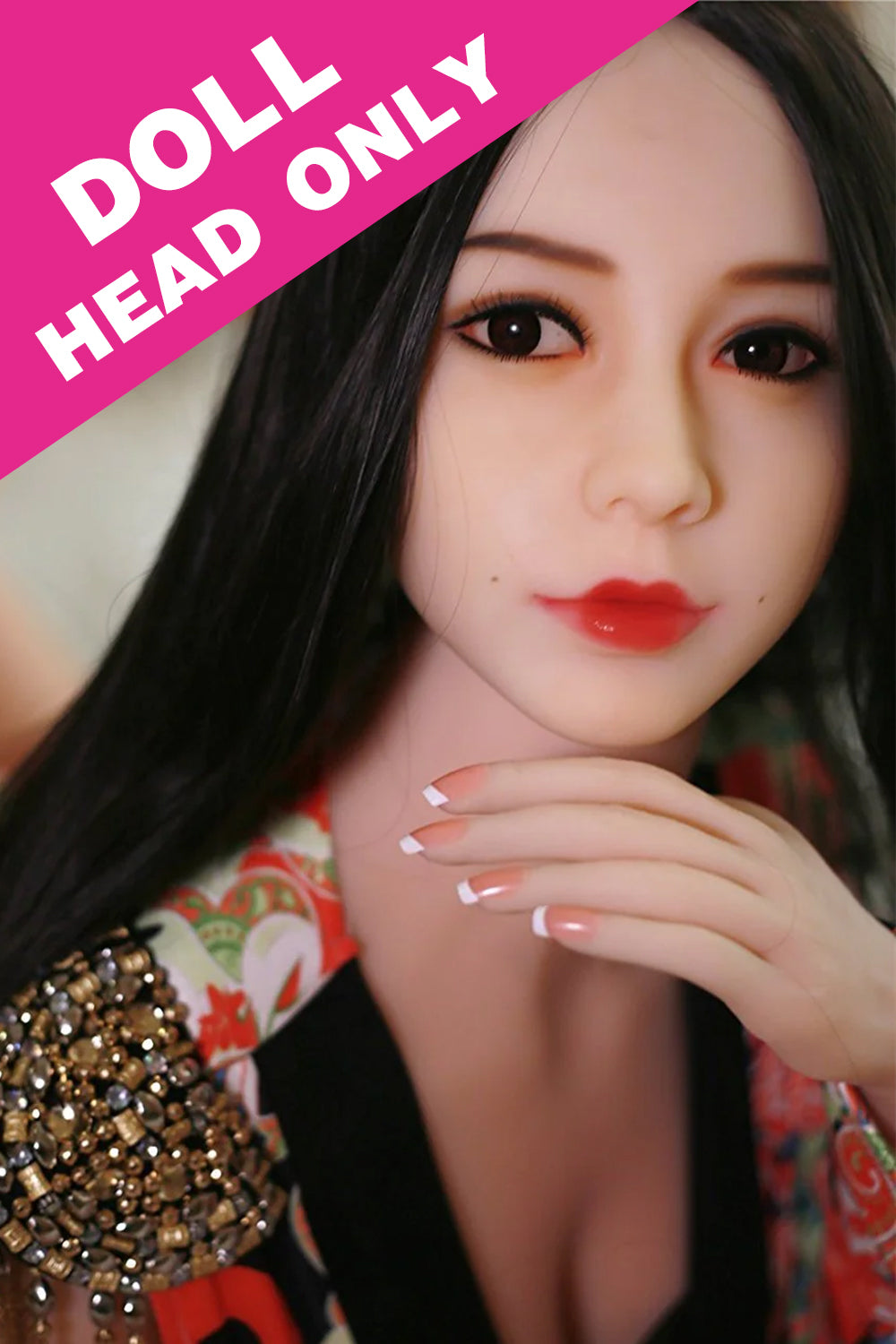 056-N TPE Real-life Japanese Sex Doll Head Only SexDollPartner 056-N TPE Real-life Japanese Sex Doll Head Only SexDollPartner