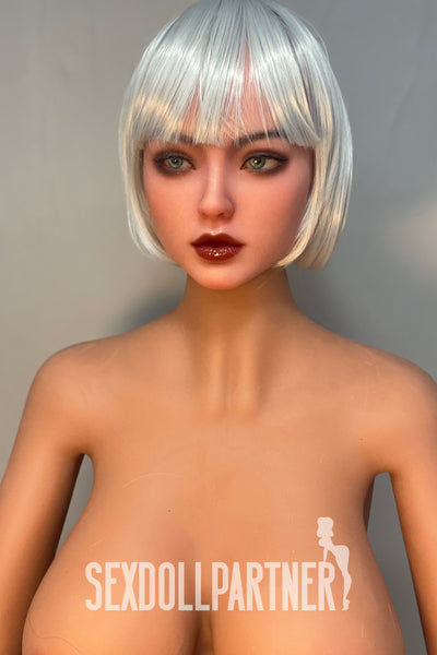 US Stock -  RIDMII Unique Design Danica 5ft28/ 161cm #468 Silicone Head TPE Body Realistic Adult Blowjob Sex Doll Free 2nd Head