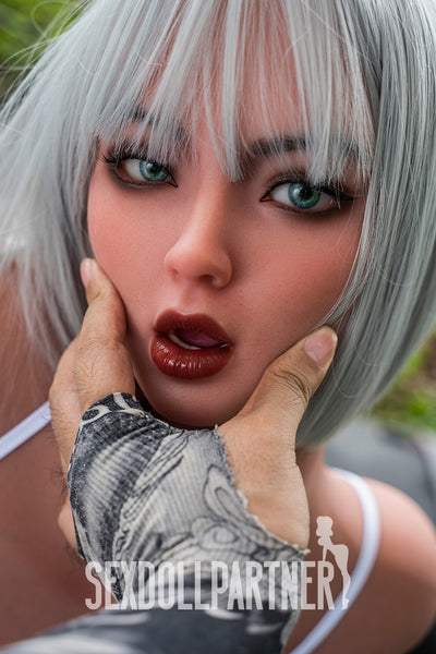 RIDMII Unique Design Danica 5ft28/ 161cm #468 Silicone Head TPE Body Realistic Adult Blowjob Sex Doll