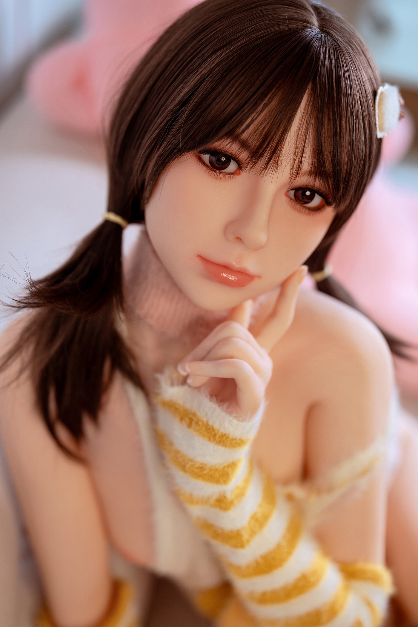 Norma 4ft92/ 150cm #311 Head Full TPE Asian Girl Realistic Flat Chest Sex Doll