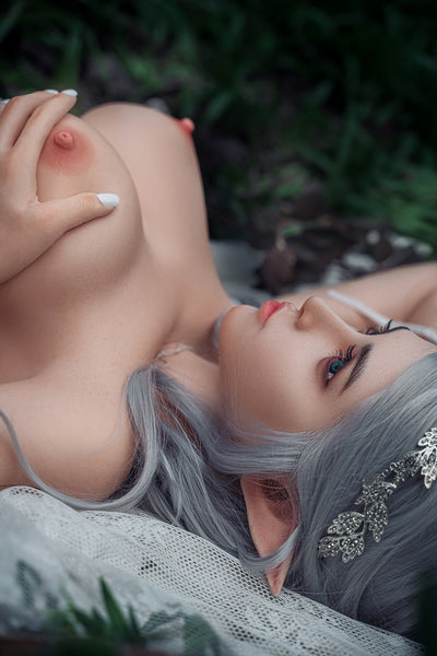 Heather 5ft38/ 164cm S19 Head Full Silicone Big Boobs Real-life ELF Full Size Sex Doll