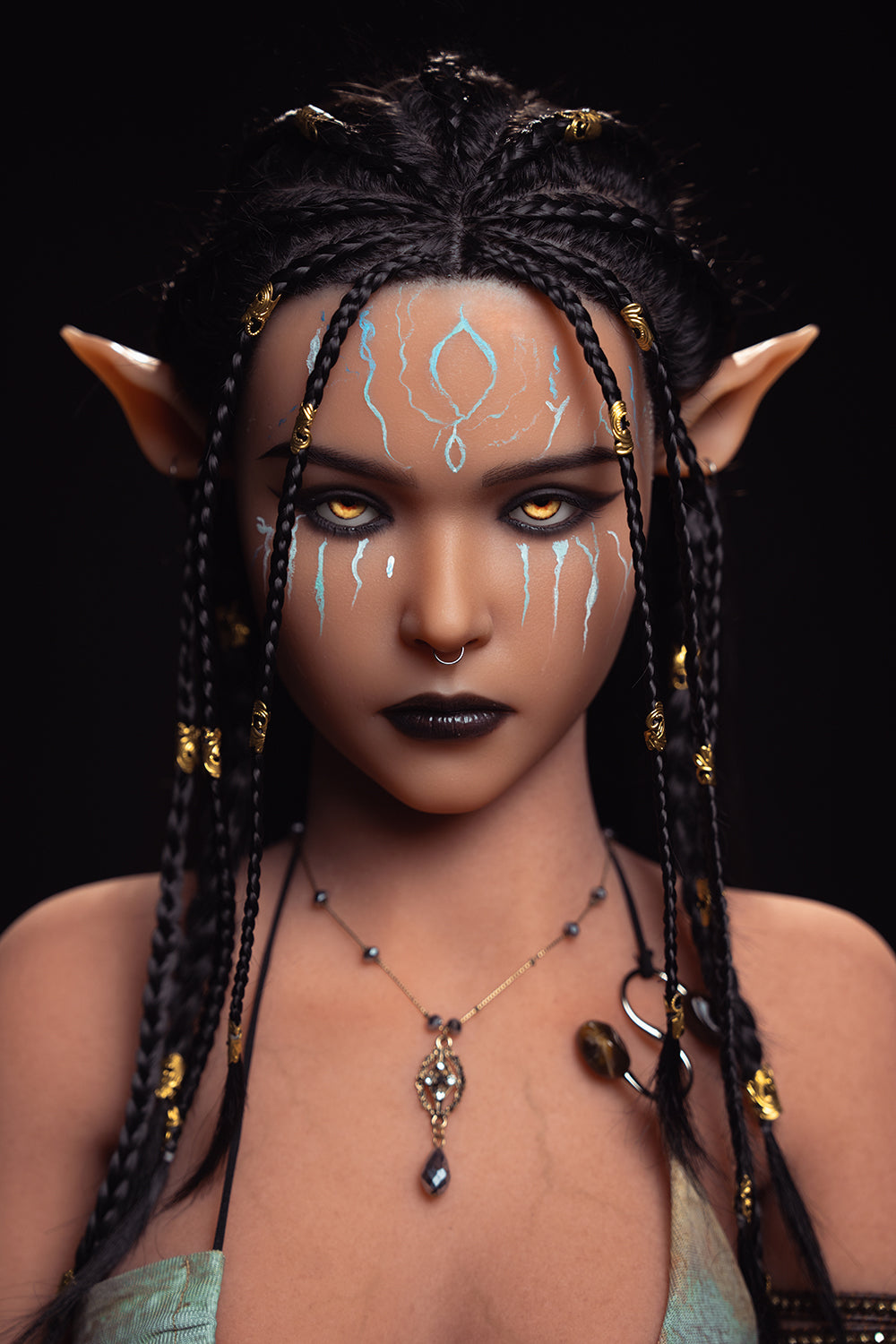 US Stock - YAMIEE Sia 5ft15/157cm 1073E Silicone Head TPE Body Tan Elf SexDollPartner US Stock - YAMIEE Sia 5ft15/157cm 1073E Silicone Head TPE Body Tan Elf SexDollPartner