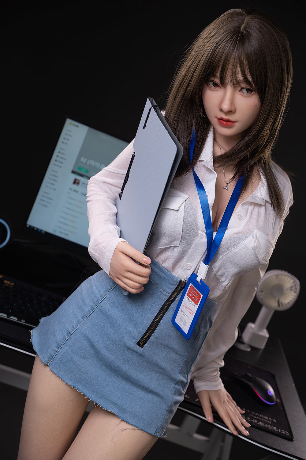 Gail 5ft21/ 159cm #430 Head Full Silicone Big Boobs Japanese Office La SexDollPartner Gail 5ft21/ 159cm #430 Head Full Silicone Big Boobs Japanese Office La SexDollPartner