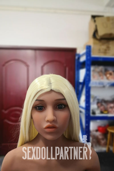Irontechdoll Victoria 4ft92/ 150cm #50 Head TPE Cosplay Student Blonde Slim Sex Doll