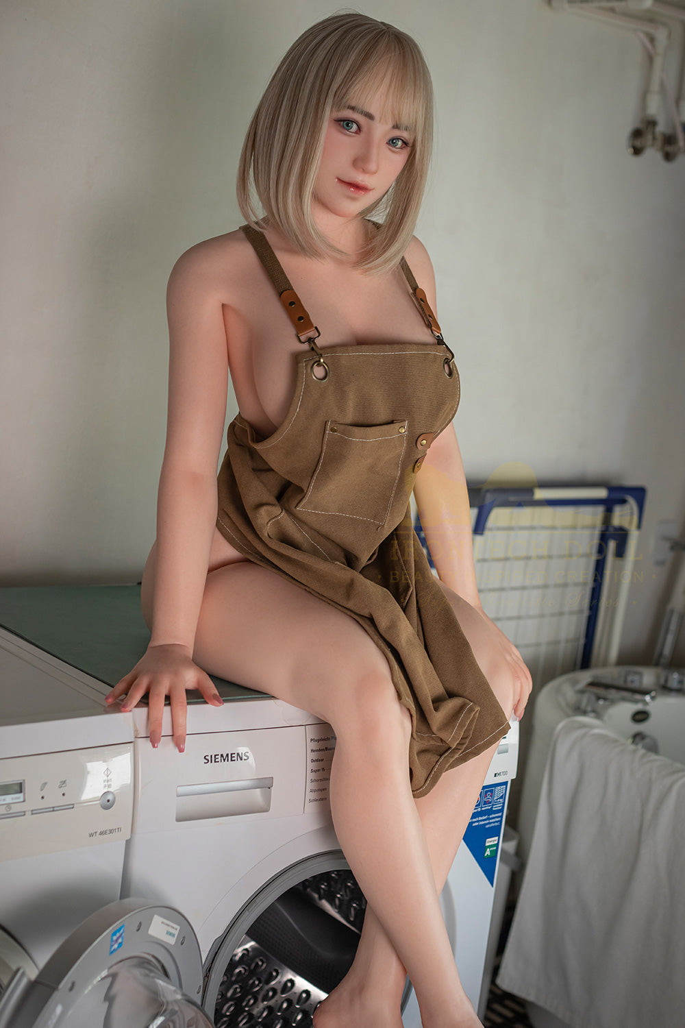 Irontechdoll Quintina 5ft21/ 159cm #S43 Head Full Silicone  Full Size Asian Big Boobs Sex Doll