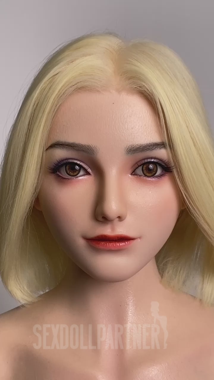 RIDMII Unique Design Alma plus 4ft92/ 150cm K4 Silicon Head TPE Body Blonde Realistic Love Sex Doll