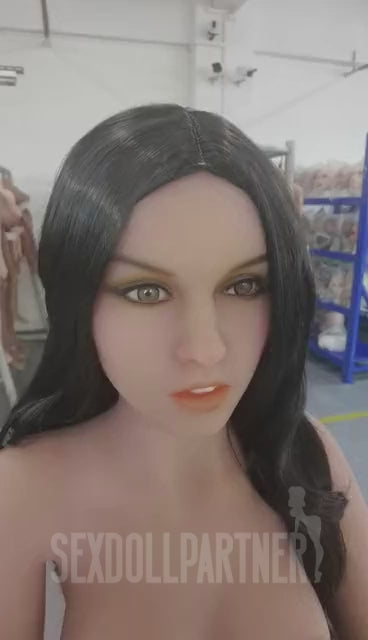 CA Stock - Warner 5ft15/ 157m 149 Head TPE Full Size Hot Girl Sex Doll With Black Curly Hair