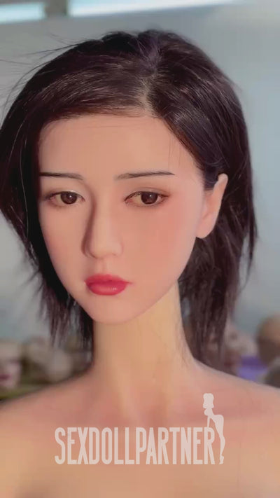 RIDMII Emma Unique Design Silicone Head TPE Body Full Size Asian Japanese Adult Sex Doll For Man