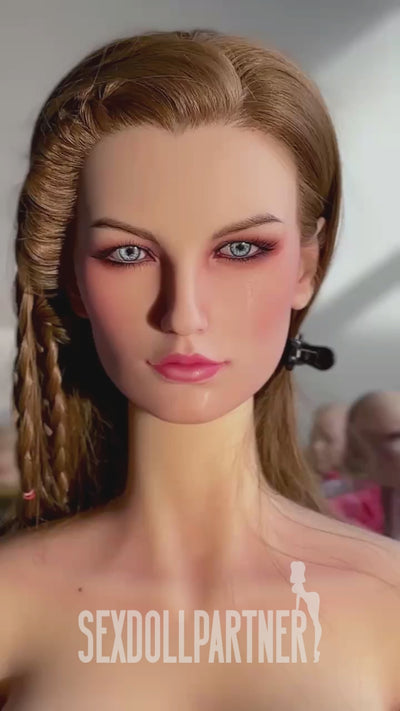 RIDMII Ada Unique Design Silicone Head TPE Body Sex Doll Big Boobs Realistic Full size Sex Doll