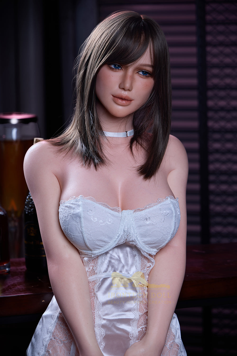 Irontechdoll Lou 5ft45/ 164cm S13 AIO (All in One) Full Silicone Big Tits And Big Butt Sex Doll