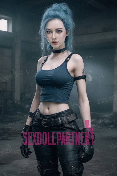 US Stock - Zoey 5ft18/ 158cm S148 Head Silicone Head TPE Body Hot Girl Ultra Realistic Adult Sex Doll Free 2nd Head