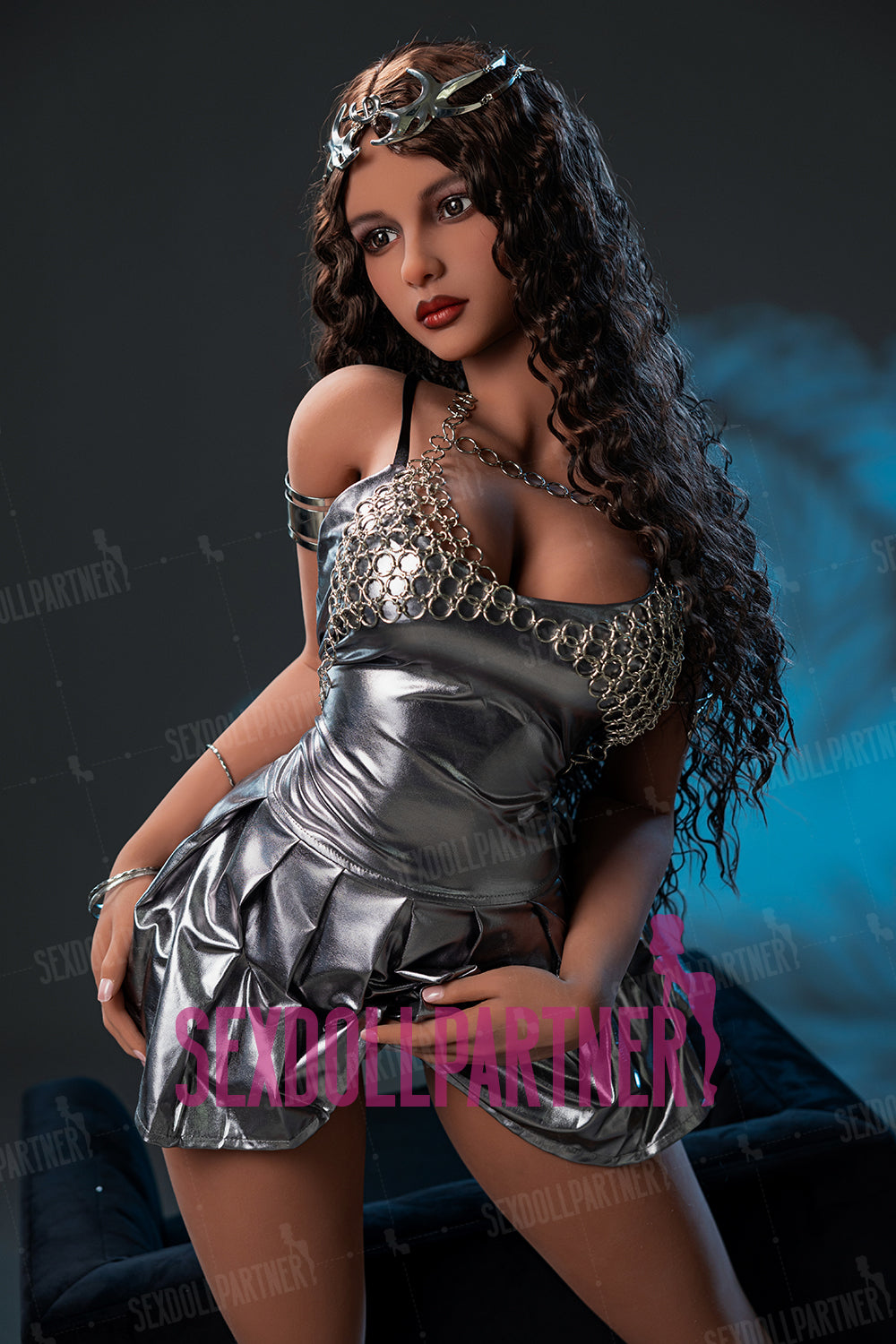 US Stock - YAMIEE Zelie 5ft34/ 163cm SNK37 Unique Design Full TPE Tan Curvy Adult Sex Doll