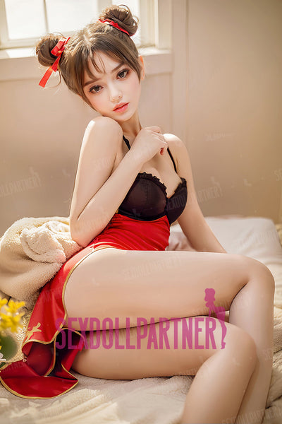 US Stock - Aria 4ft92/ 150cm #144 Head TPE Asian Small Boobs Female Sex Doll For Men