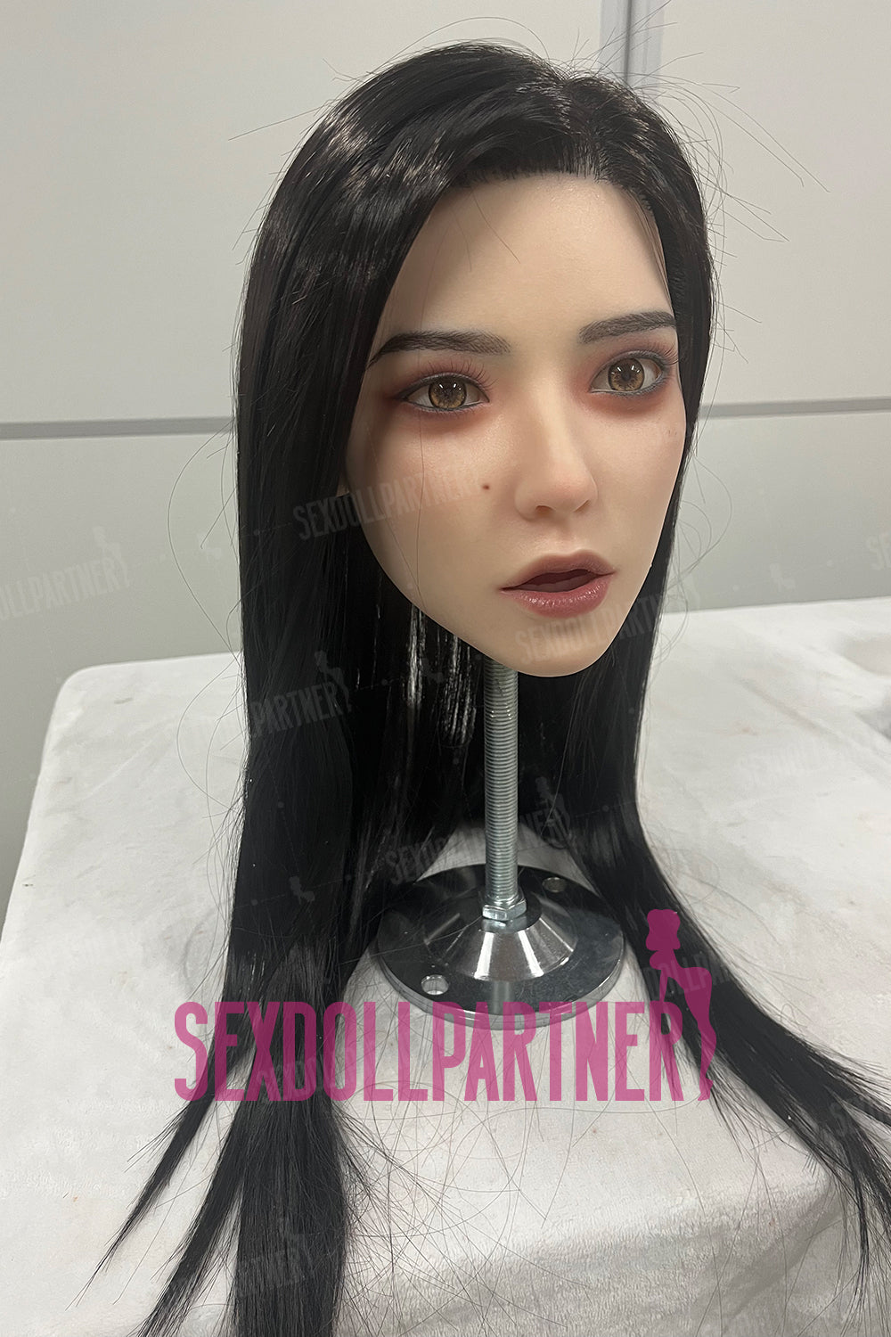 US Stock - Leona 5ft38/ 164cm M13 Silicone Head TPE Body Big Breasts Realistic Blowjob Sex Doll