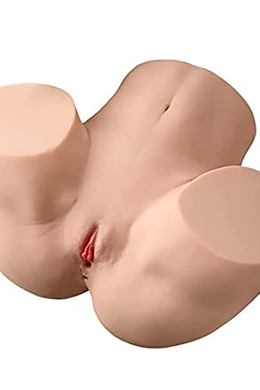 EU Stock - TPE 23.15 lbs/10.5kg Nature Skin Half Body Fat Ass Sex Doll Torso