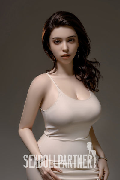 US Stock - RIDMII Reezy Unique Design #320 Silicone Head TPE Body Big Booty MILF Custom Sex Doll For Blowjob With Yoga Skeleton & Articulated Fingers & Dildo For Clearance Sale