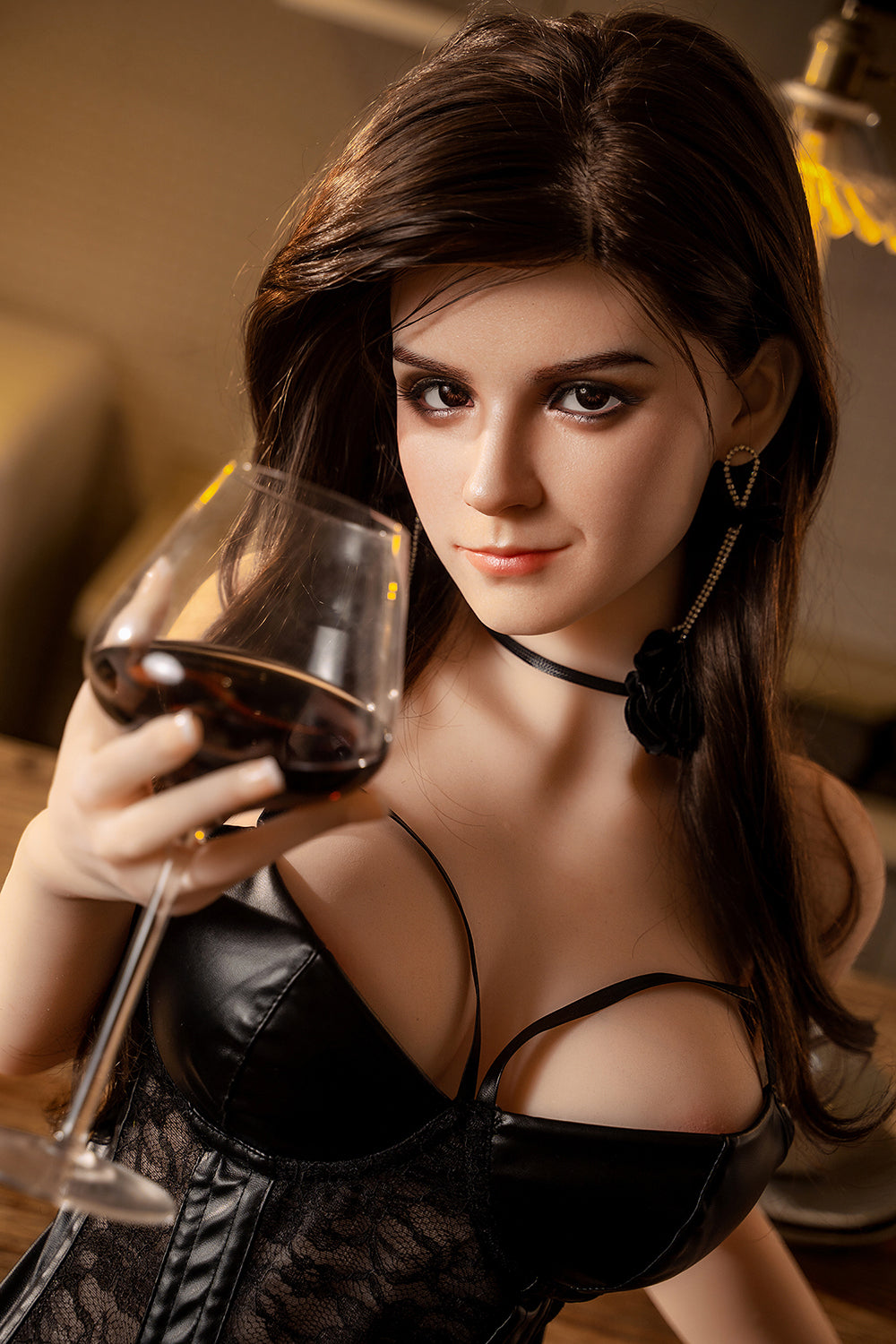 Belen 5ft25 / 160cm #S10 Silicone Head TPE Body  Celebrity Full Size Sex Doll
