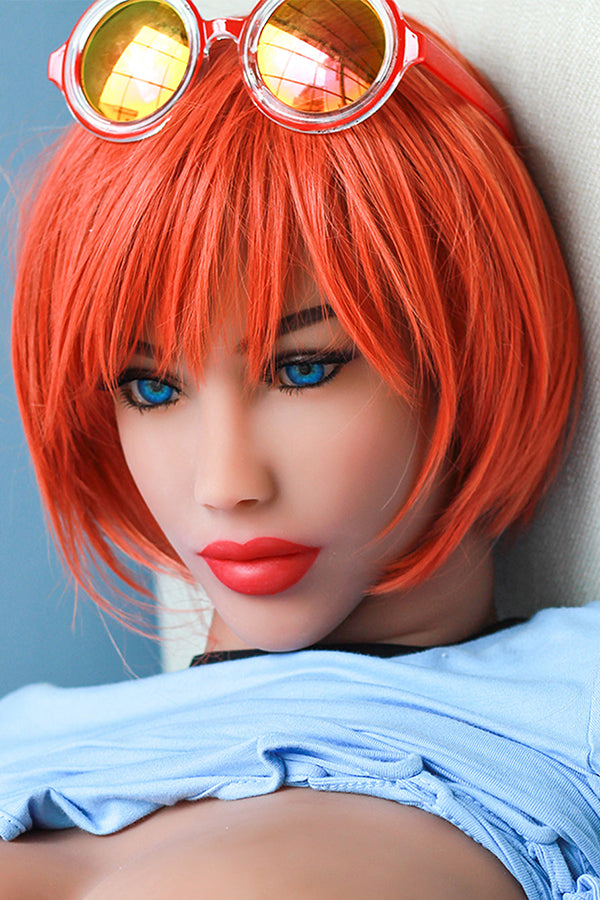 US Stock - RIDMII #138 TPE Red Sex Doll Head Only