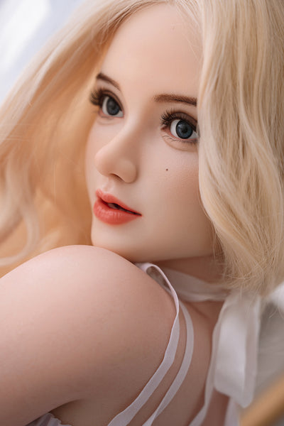 Eulalia 4ft92/ 150cm #M35 Full Silicone Big Boobs Blond Sexy Full Size  Kitty Beautiful Sex Doll For Blowjob