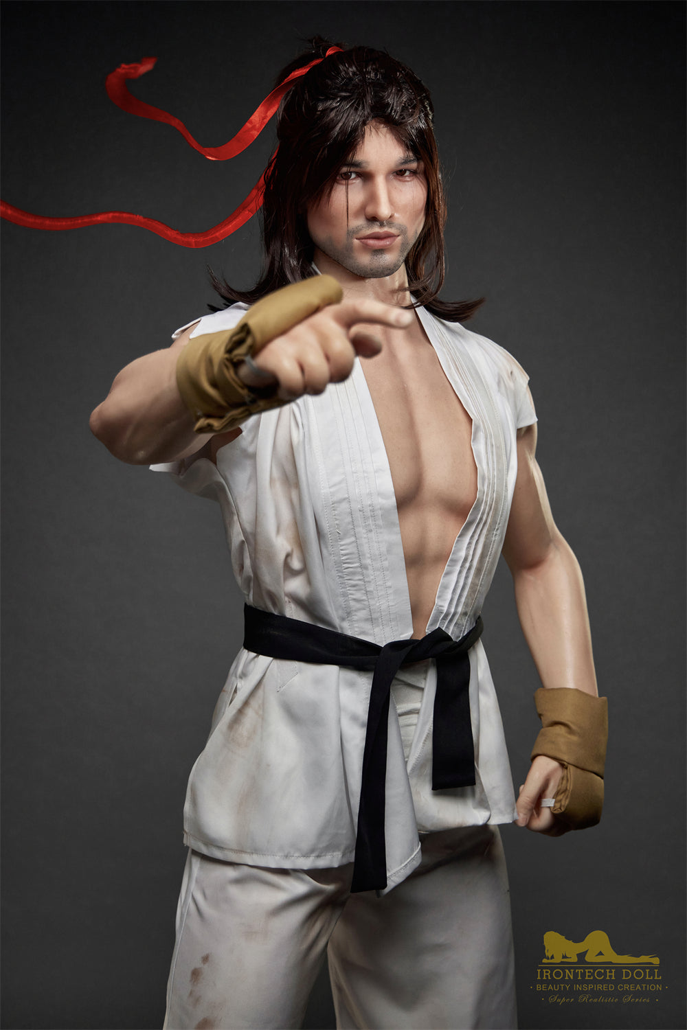 RIDMII Ircontech Kevin 176cm M1 Head Full Silicone Realistic Mature Male Love Sex Doll With Asian Costume
