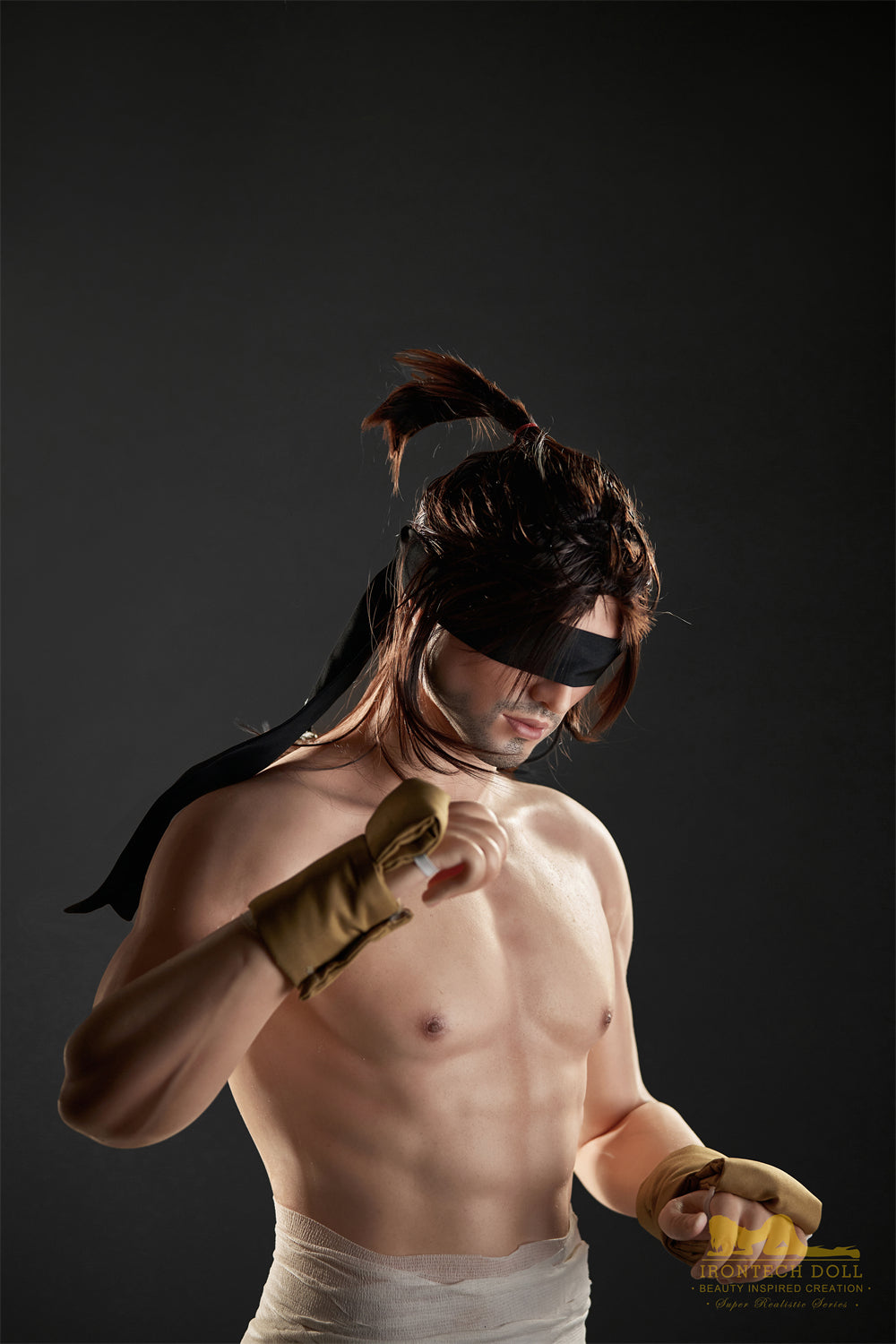 RIDMII Ircontech Kevin 176cm M1 Head Full Silicone Realistic Mature Male Love Sex Doll With Asian Costume