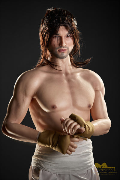RIDMII Ircontech Kevin 176cm M1 Head Full Silicone Realistic Mature Male Love Sex Doll With Asian Costume