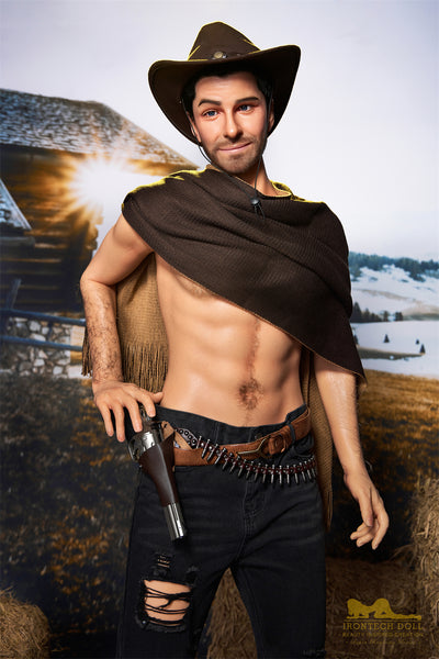 RIDMII&Irontech Allen 170cm M6 Full Silicone Realistic Cowboy Male Hot Sex Doll