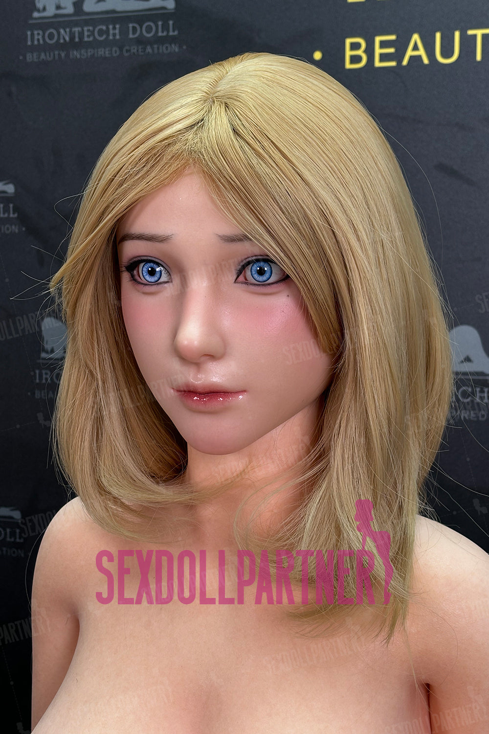 Irontechdoll Amadee 5ft41/ 165cm S32 Head Full Silicone Big Boobs Cute Girl Real-life Sex Doll For Men