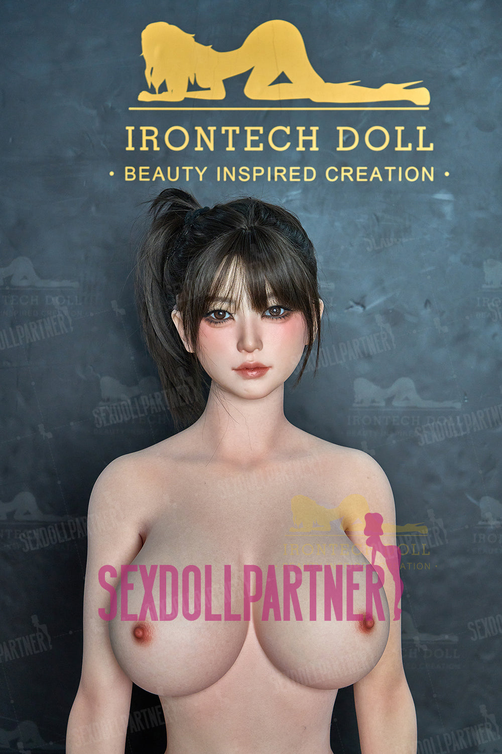 Irontechdoll Aeris 5ft18/ 158cm #S10 Head Full Silicone Big Breasts TPE Asian Realistic Love Sex Doll