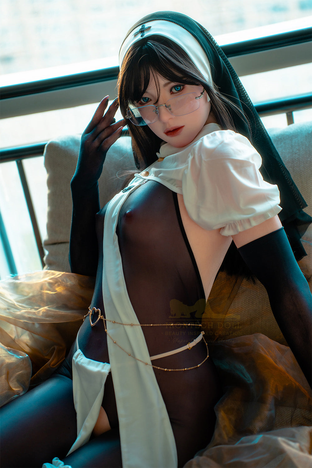 Irontechdoll Logan 5ft31/ 162cm #S17 Full Silicone Small Breasts Real-life Asian Sex Doll For Sale