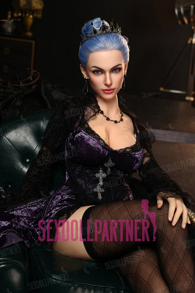 EU Stock - YAMIEE Jovie 5ft34/ 163cm Unique Design SNK34 ROS Soft Silicone Head + TPE Body Realistic Hot Sex Doll For Blowjob Free 2nd Head