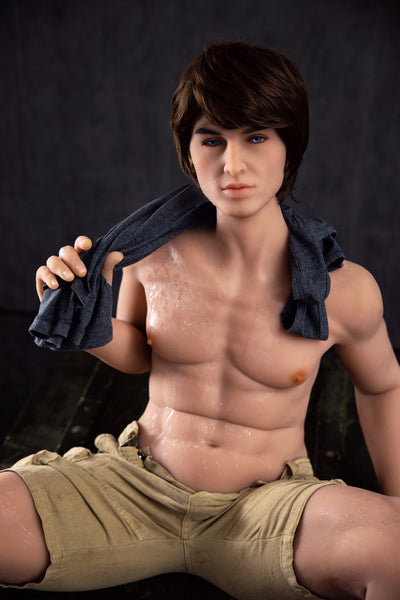 6YE Adam 5ft58 / 170cm #158 Head TPE Real-life Male Plumb Love Sex Doll