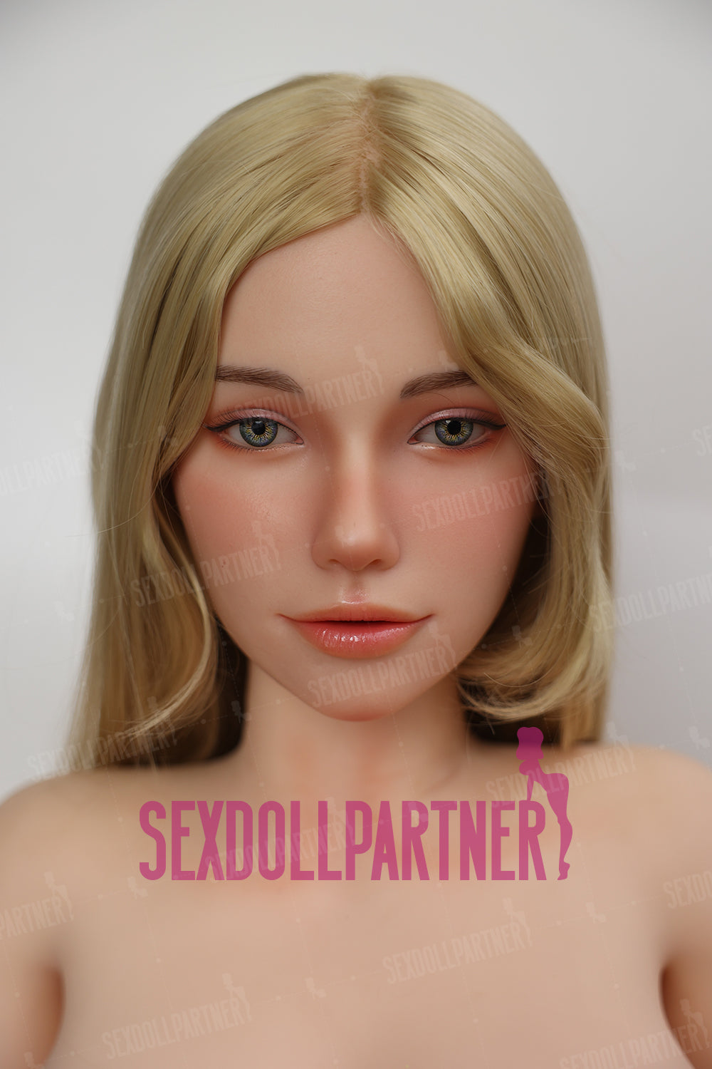 US Stock - RIDMII Unique Design Nyx 5ft38/ 164cm 1129E ROS Silicone Head TPE Body Blonde Girl Realistic Blowjob Sex Doll Free 2nd Head
