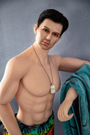 RIDMII Arthur 160cm #S025 Silicone Head TPE Body Handsome Realistic Male Sex Doll For Female