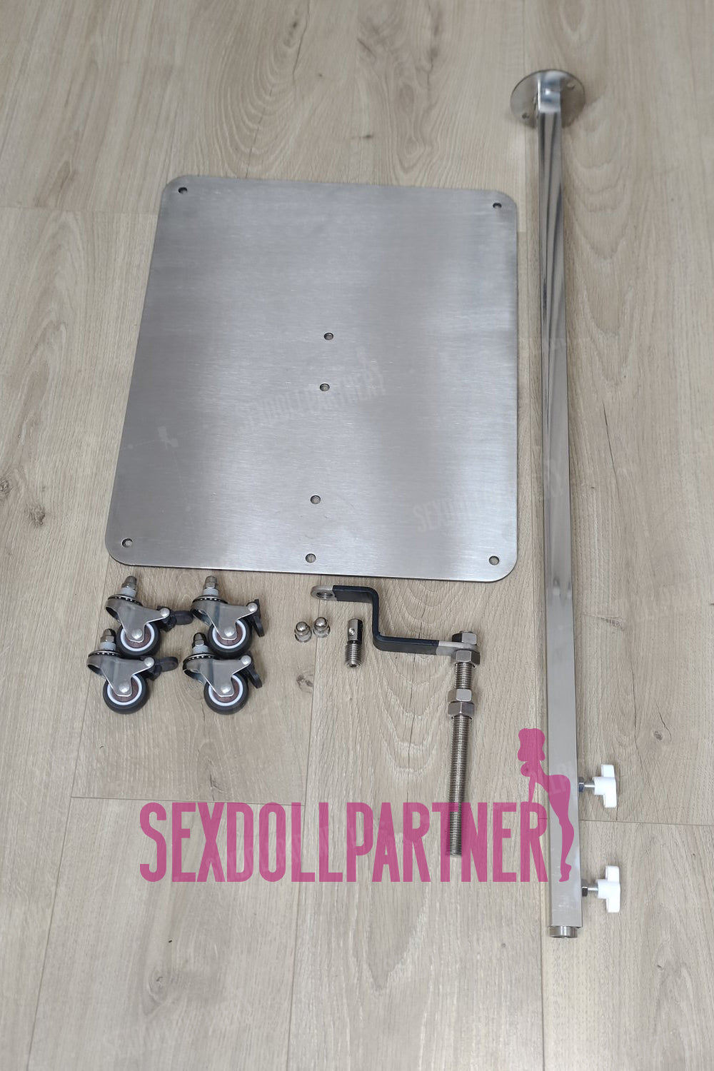 3 In 1 Premium Sex Doll Stand Hanging Real-life Adult Love Doll With Wheels For Display & Storage