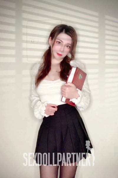 RIDMII NicoLove Unique Design Silicone Head TPE Body Asian Pornstar Custom Sex Doll
