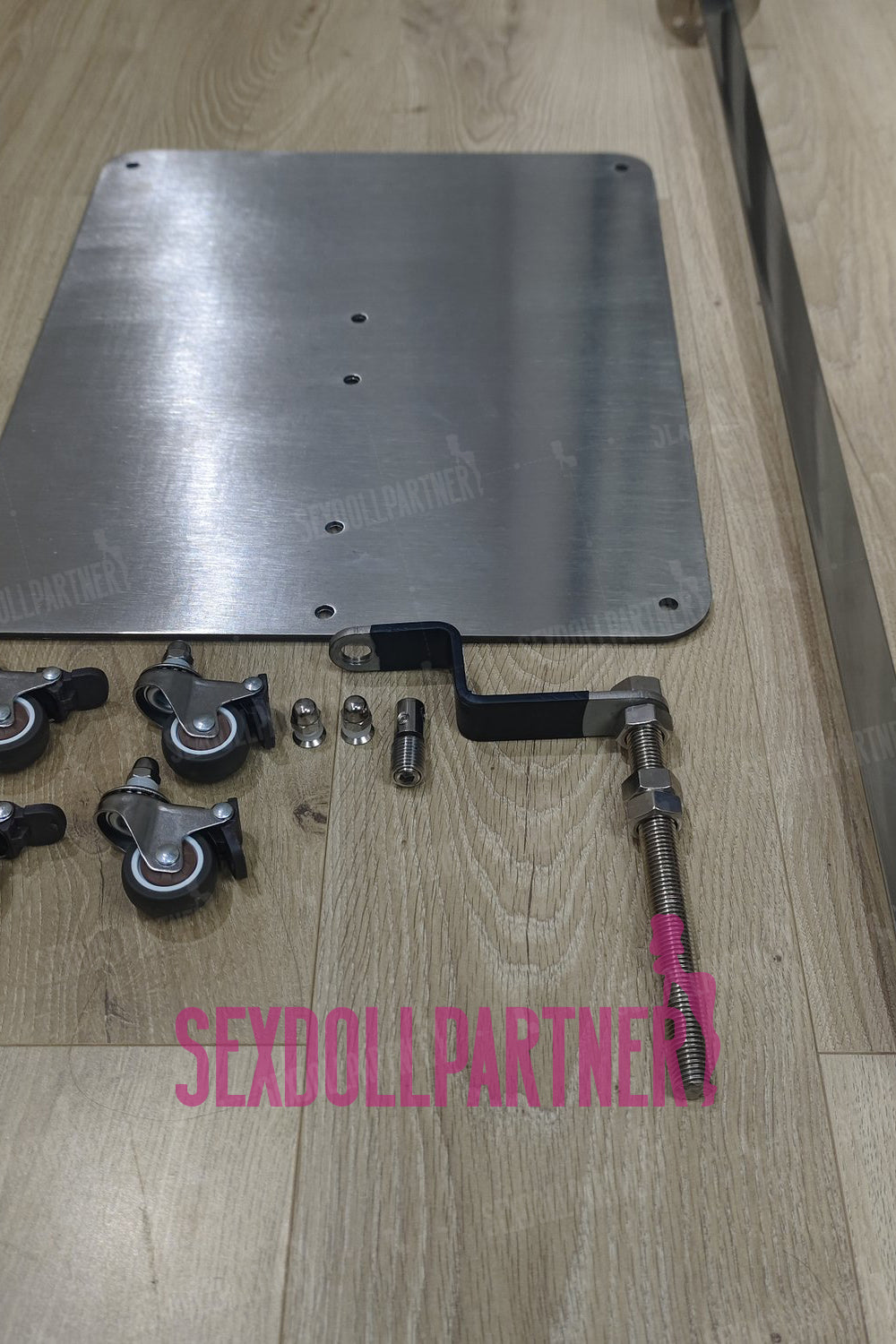 3 In 1 Premium Sex Doll Stand Hanging Real-life Adult Love Doll With Wheels For Display & Storage
