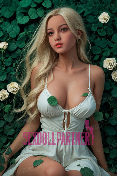 US Stock - Romilly Plus 5ft25 / 160cm #14 Head TPE Full Size Big Tits Blonde Realistic Adult Sex Doll