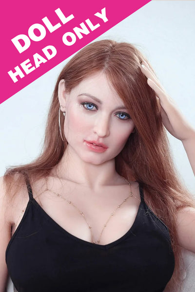 US Stock - Judith #273 TPE/Silicone Sex Doll Head Only
