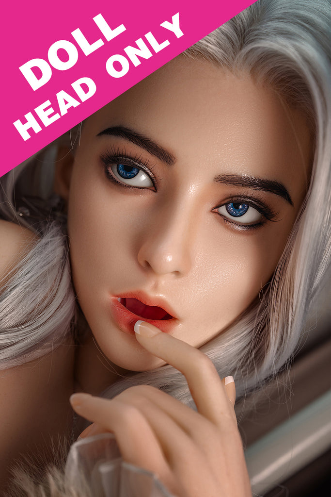 sex doll head amazon Sultry bedroom eyes bewitching lover realistic TPE sex doll replacement head  #233