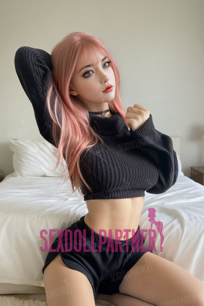 US Stock - Octavia Plus 5ft25 / 160cm #310 Silicone Head TPE Body Asian Full Body Real-looking Sex Doll