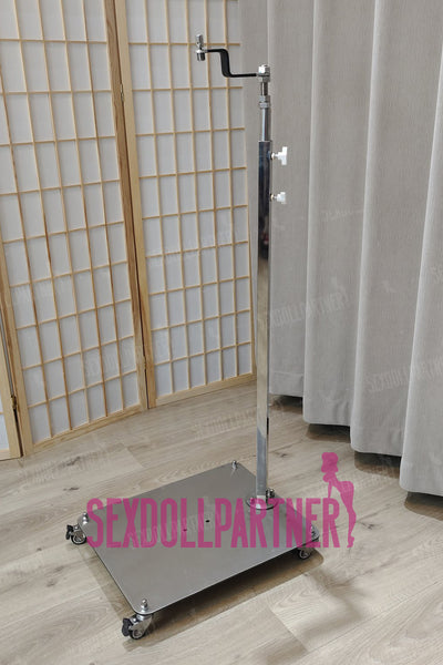 3 In 1 Premium Sex Doll Stand Hanging Real-life Adult Love Doll With Wheels For Display & Storage