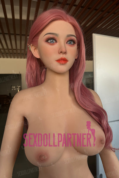 US Stock - Page 5ft25 / 160cm #290 Silicone Head TPE Body Beautiful Full Size Big Tits Sex Doll