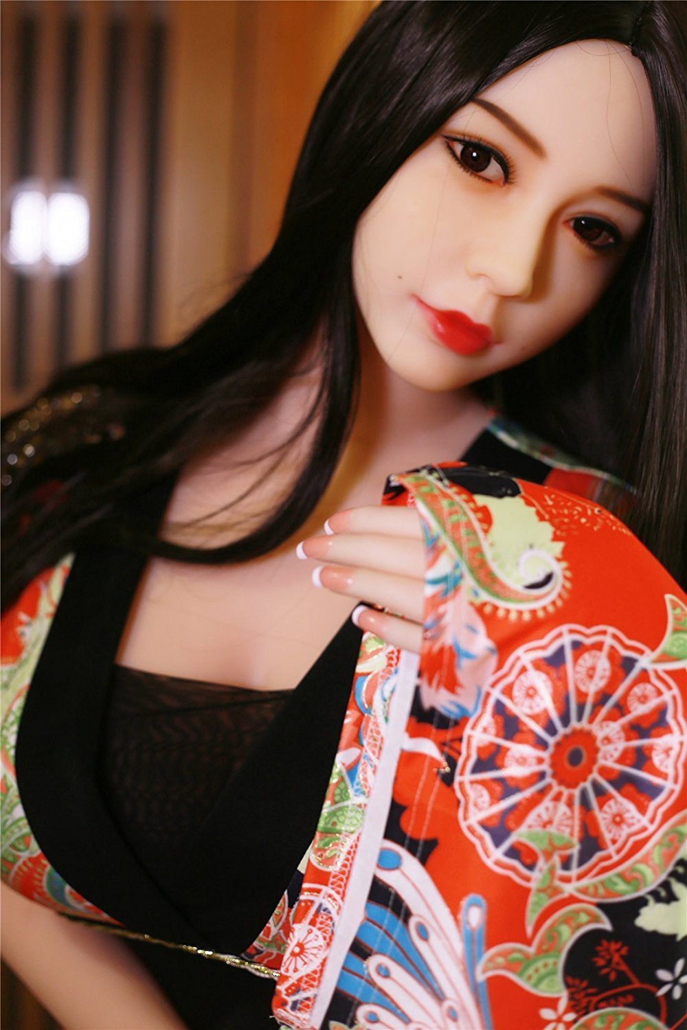 056-N TPE Real-life Japanese Sex Doll Head Only  SexDollPartner