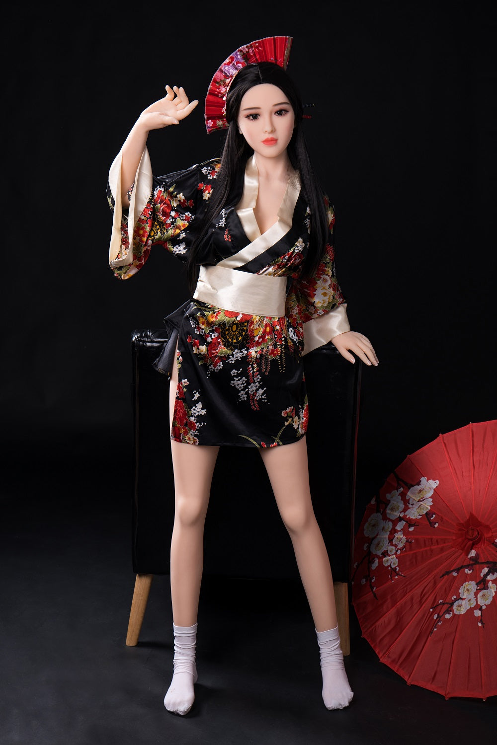 Naomi TPE Japanese Geisha Realistic Female AI Robotic Sex Doll Head Only