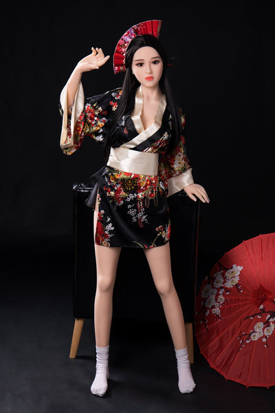 Naomi TPE Japanese Geisha Realistic Female AI Robotic Sex Doll Head Only
